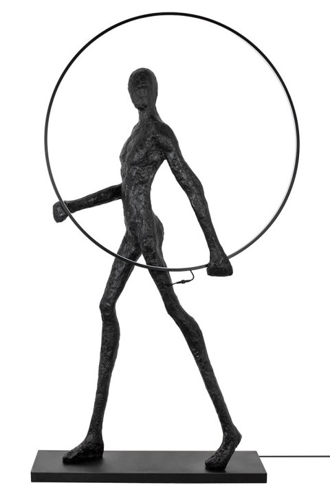 MOOSEE lampa podłogowa HUMAN ROUND włókno szklane