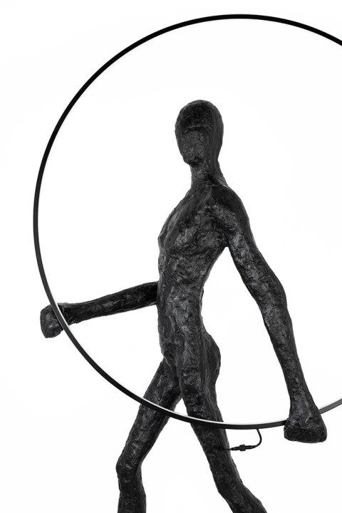 MOOSEE lampa podłogowa HUMAN ROUND włókno szklane