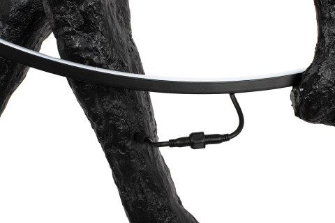 MOOSEE lampa podłogowa HUMAN ROUND włókno szklane