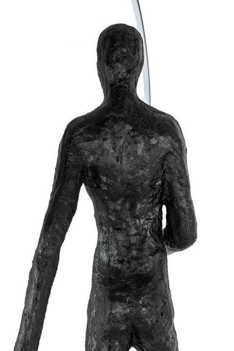 MOOSEE lampa podłogowa HUMAN ROUND włókno szklane