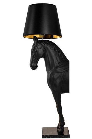 MOOSEE lampa podłogowa KOŃ HORSE STAND S czarna - włókno szklane