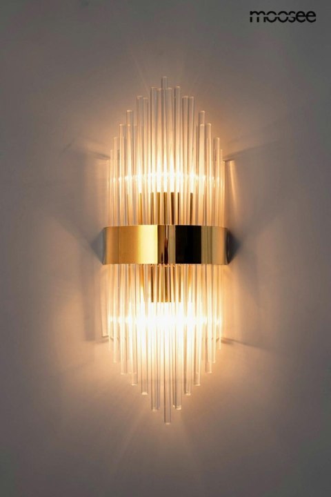Moosee MOOSEE lampa ścienna FLORENS S złota