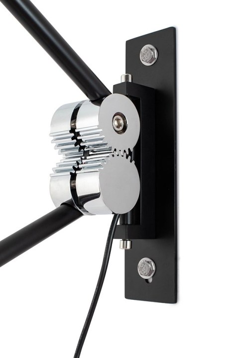 Moosee MOOSEE lampa ścienna GEAR czarna