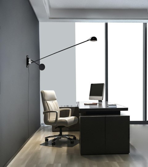 Moosee MOOSEE lampa ścienna GEAR czarna