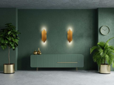 Moosee MOOSEE lampa ścienna HARMONIC złota