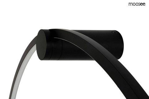 Moosee MOOSEE lampa ścienna HOOP 60 czarna
