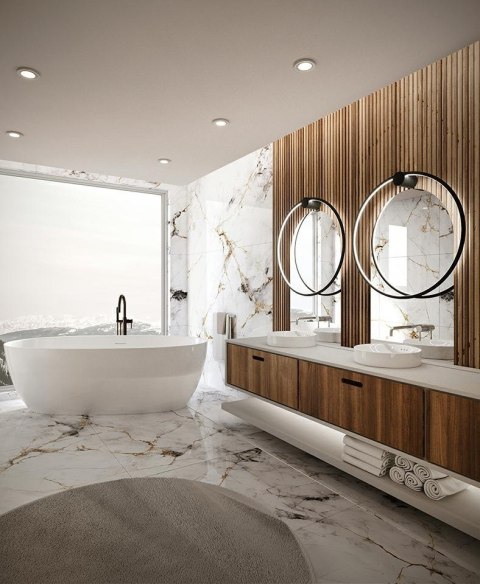 Moosee MOOSEE lampa ścienna HOOP 60 czarna