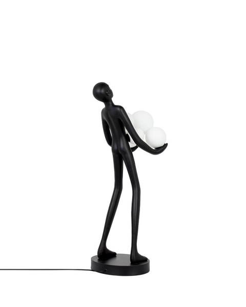 Moosee MOOSEE lampa stołowa HUMAN PREMIUM czarna