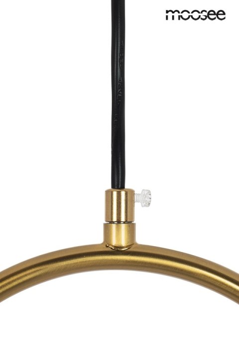 Moosee MOOSEE lampa wisząca AURELIA 25 złota