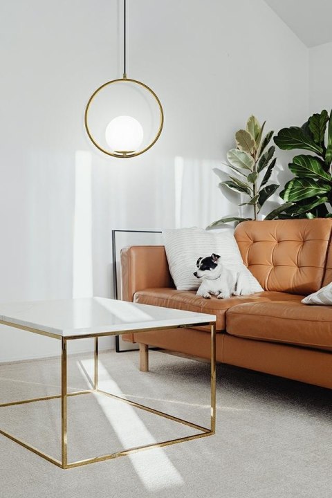 Moosee MOOSEE lampa wisząca AURELIA 25 złota