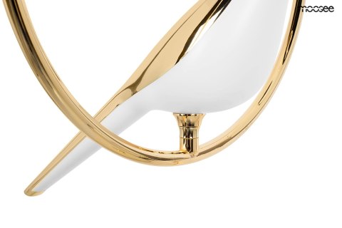 Moosee MOOSEE lampa wisząca BIRD DISC złota