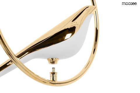 Moosee MOOSEE lampa wisząca BIRD DISC złota
