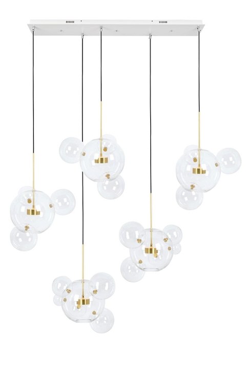 MOOSEE lampa wisząca CAPRI LINE 5 złota