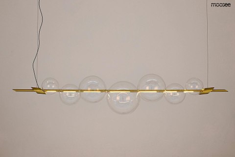 Moosee MOOSEE lampa wisząca ECHO 140 złota
