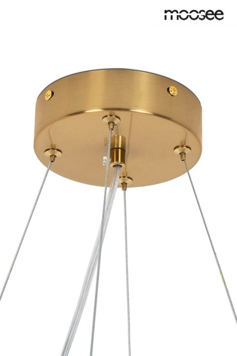 Moosee MOOSEE lampa wisząca FLORA 120 złota