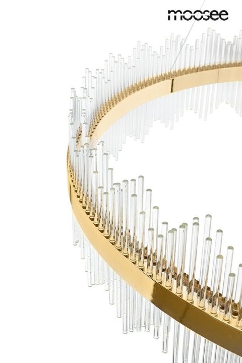 Moosee MOOSEE lampa wisząca FLORENS 80 złota