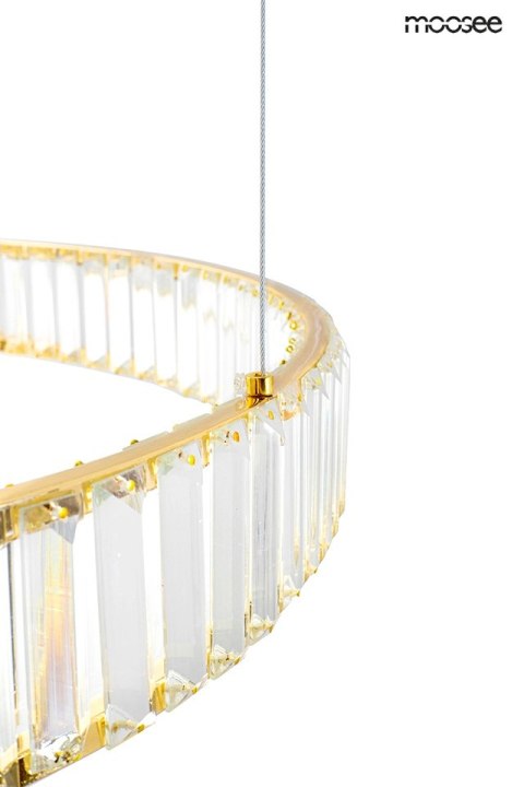 Moosee MOOSEE lampa wisząca LIBERTY 3B złota