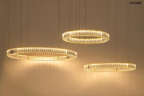 Moosee MOOSEE lampa wisząca LIBERTY 3B złota