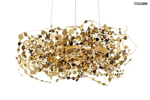 Moosee MOOSEE lampa wisząca MONETE 60 złota