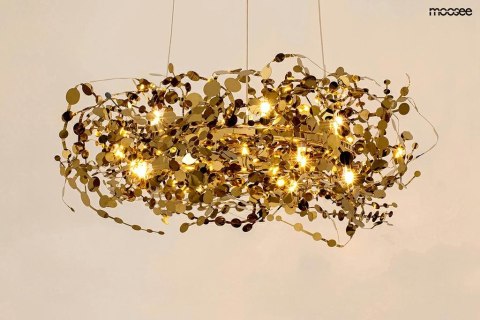Moosee MOOSEE lampa wisząca MONETE 60 złota