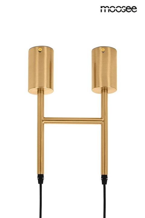 Moosee MOOSEE lampa wisząca RIVA 2 złota