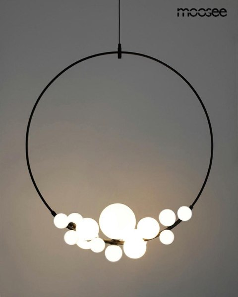 Moosee MOOSEE lampa wisząca ROCIO czarna