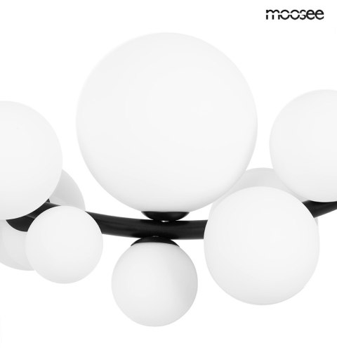 Moosee MOOSEE lampa wisząca ROCIO czarna