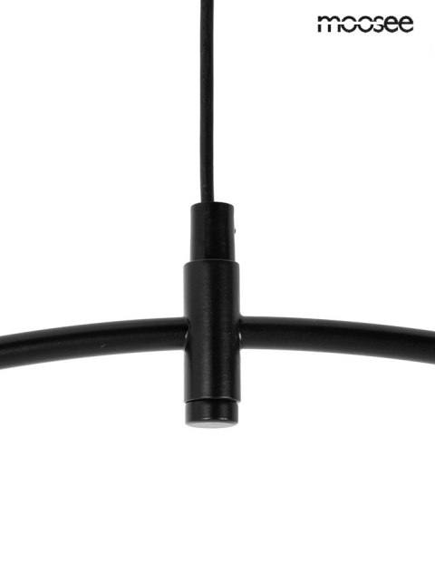 Moosee MOOSEE lampa wisząca ROCIO czarna