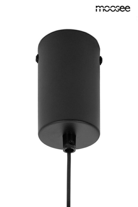 Moosee MOOSEE lampa wisząca ROCIO czarna