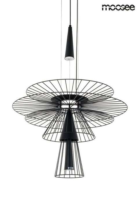 Moosee MOOSEE lampa wisząca SESTO czarna
