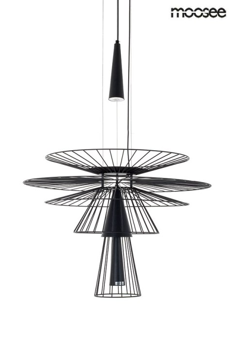 Moosee MOOSEE lampa wisząca SESTO czarna