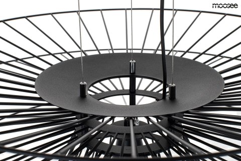 Moosee MOOSEE lampa wisząca SESTO czarna