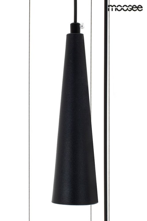 Moosee MOOSEE lampa wisząca SESTO czarna