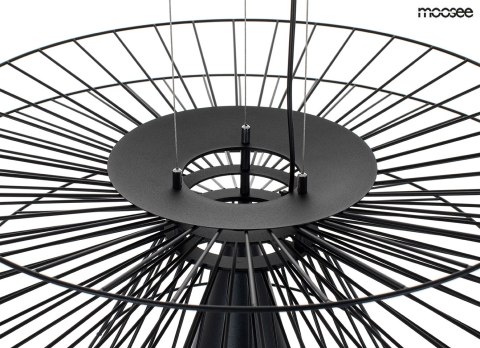 Moosee MOOSEE lampa wisząca SESTO czarna