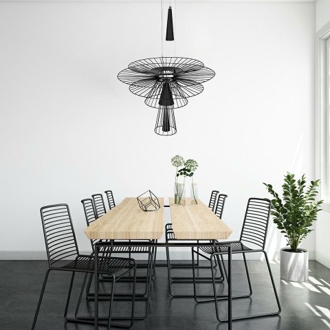 Moosee MOOSEE lampa wisząca SESTO czarna