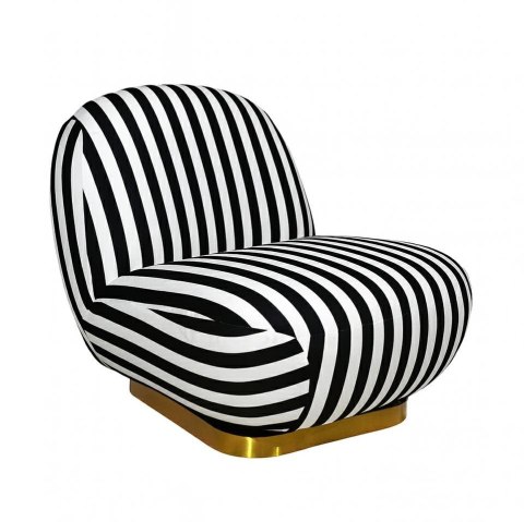 MaMaison MaMaison fotel obrotowy AZURE biały / czarny