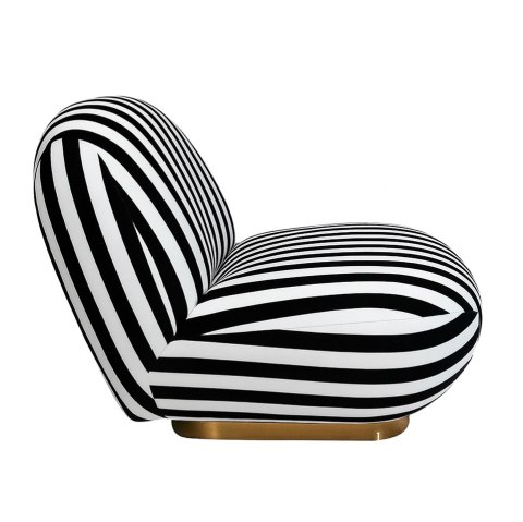 MaMaison MaMaison fotel obrotowy AZURE biały / czarny