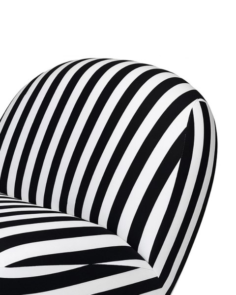 MaMaison MaMaison fotel obrotowy AZURE biały / czarny