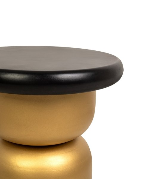 MaMaison stolik LEONARDO czarny / złoty