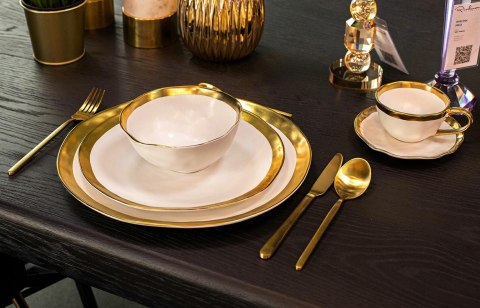 Kare Design KARE zestaw sztućców GLORIA MATT GOLD 16 szt.