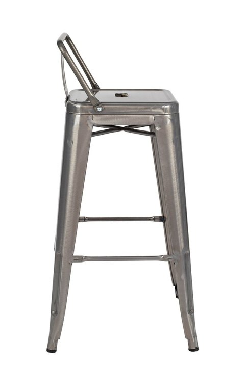 King Home Krzesło barowe TOWER BACK 66 (Paris) metal