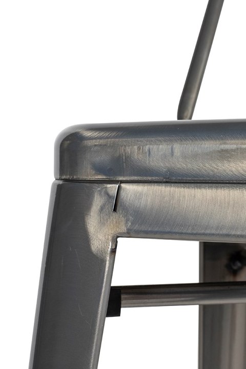 King Home Krzesło barowe TOWER BIG BACK 76 (Paris) metal