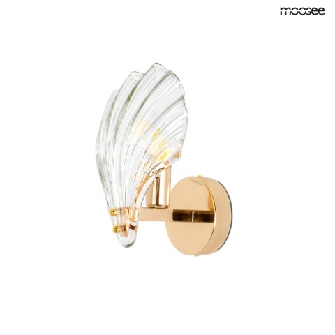 Moosee MOOSEE lampa ścienna CONCHA złota