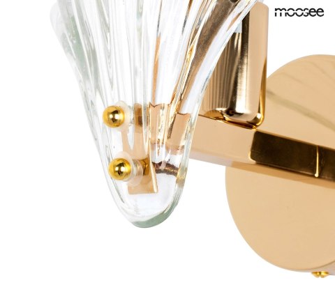 Moosee MOOSEE lampa ścienna CONCHA złota