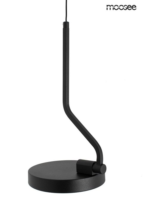 Moosee MOOSEE lampa ścienna FLAT czarna