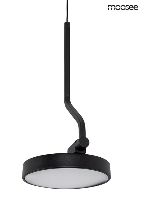 Moosee MOOSEE lampa ścienna FLAT czarna