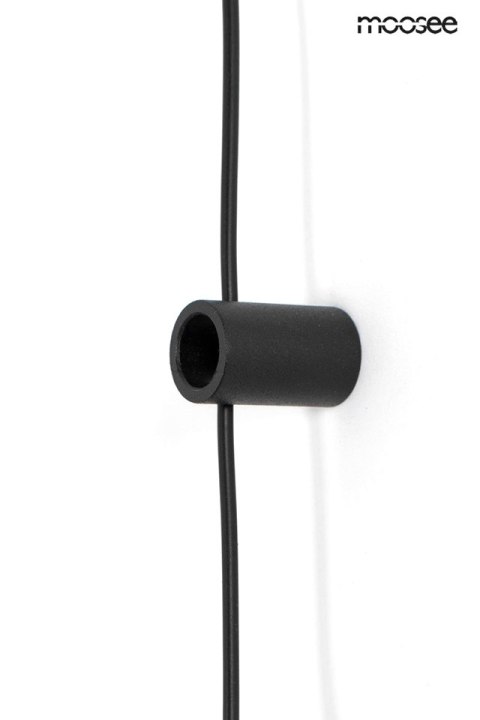 Moosee MOOSEE lampa ścienna FLAT czarna