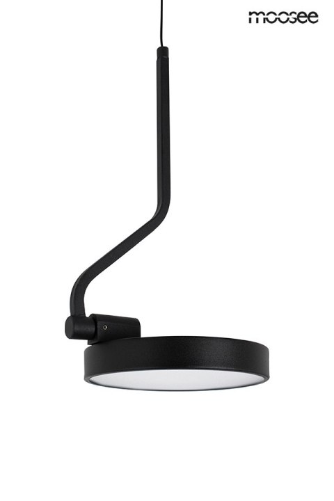 Moosee MOOSEE lampa ścienna FLAT czarna