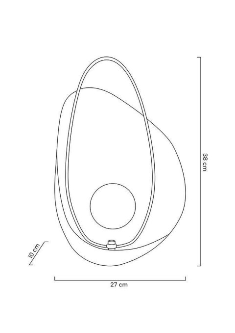 Moosee MOOSEE lampa ścienna ROCK