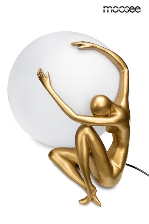 MOOSEE lampa stołowa UOMO 50 złota
